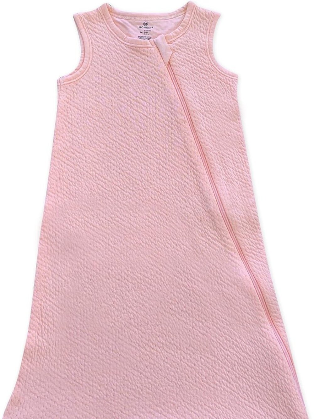 Pink HonestBaby Organic Cotton Sleep Sack Wearable Blanket (SET OF TWO)